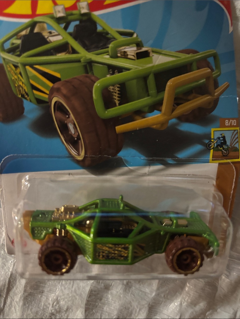 Hot Wheels Green Off-Road Buggy - Die-Cast Kids Vehicle - Picture 2 of 6